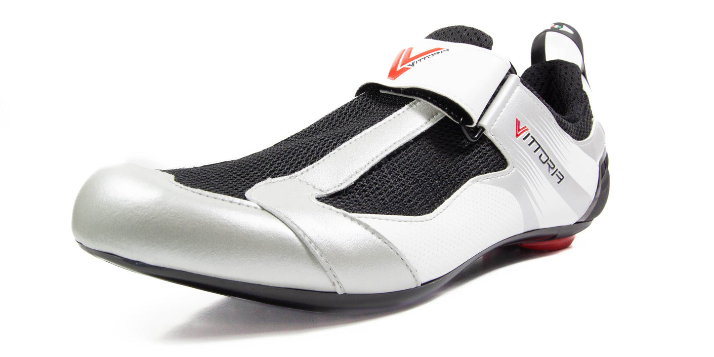 Vittoria THL Triathlon Cycling Shoes, White, EU 41, EU 42
