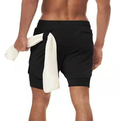 Men's High Performance 2-in-1 Running Shorts